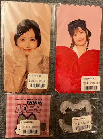 ME:I 온라인 복권 4종 세트 시미즈 케이코