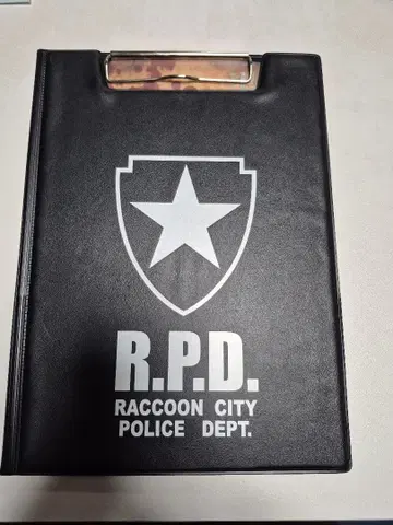 USJ 바이오하자드 R.P.D. 클립보드 바인더