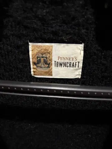 PENNEY'S TOWNCRAFT 블랙 가디건