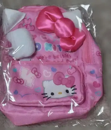 산리오 산리오학원 반짝임 축제 백팩형 파우치 헬로키티