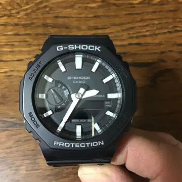 G-SHOCK GA-2100 블랙 손목시계 (잭 제품)