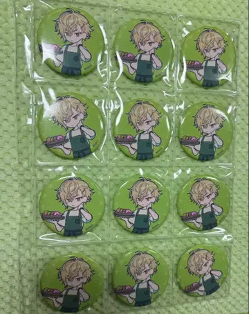 18TRIP 애니메이트 카페 캔뱃지 쿠라쿠마 시오 12개