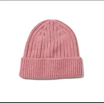 유니클로 핑크 비니