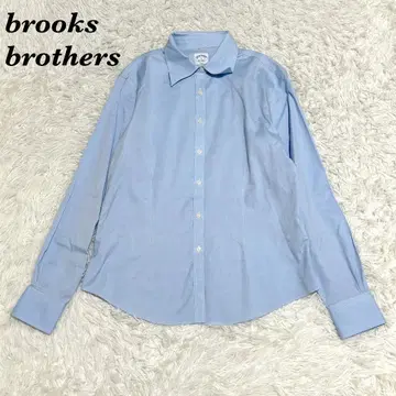 새상품급 brooks brothers 긴팔 드레스 셔츠 6 블루