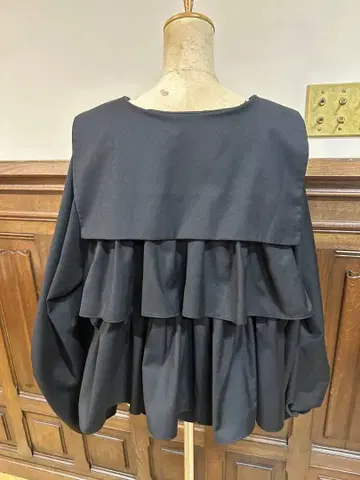 HEIHEI 세일러 카라 블루종 블랙