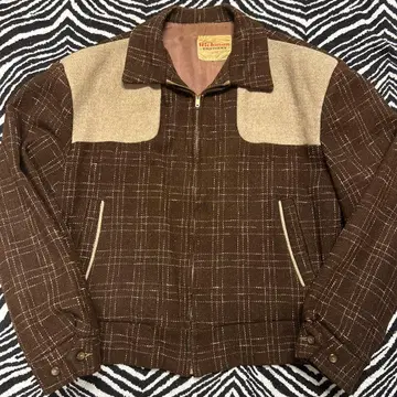 빈티지 50s 울 헤링본 네프 자켓 XL vintage 구제 의류