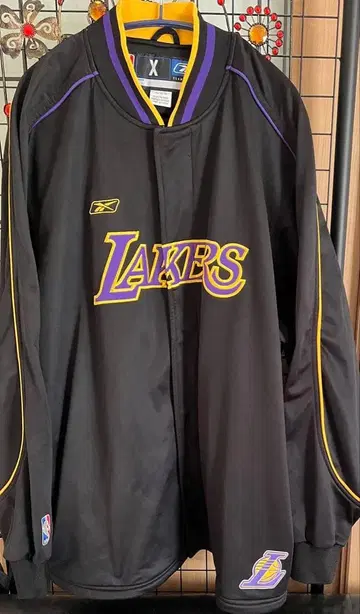 NBA 레이커스 리복 바시티 자켓 저리