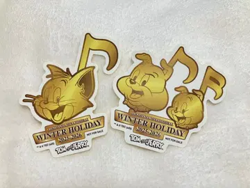 톰과 제리 윈터홀리데이 스티커 2장 세트