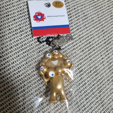 박람회 2025 미야쿠미야쿠 입체 키링 PVC 골드 금