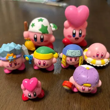 커비 피규어 8개 세트