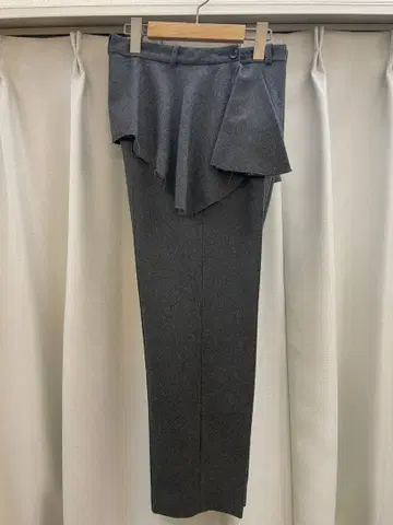 foufou YOIN 프릴 디자인 울 팬츠 M