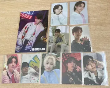 SEVENTEEN 정한 포토카드 카세트 묶음 판매