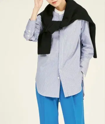 블랙먼트 BM 토마스 요크 밴드 칼라 셔츠