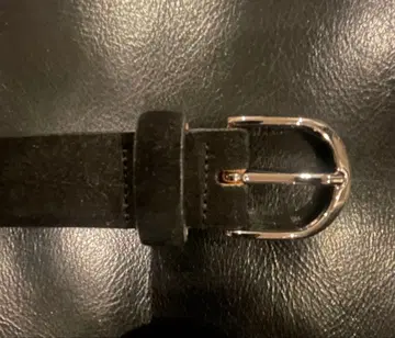 사들러스 Saddler's 블랙 스웨이드 벨트