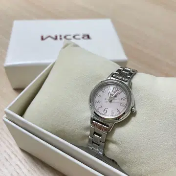 Wicca 시티즌 손목시계 핑크 원형
