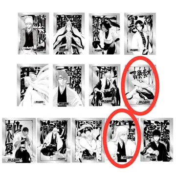 BLEACH 메탈릭 마그넷 쿄라쿠 슌스이 우키타케 토시로