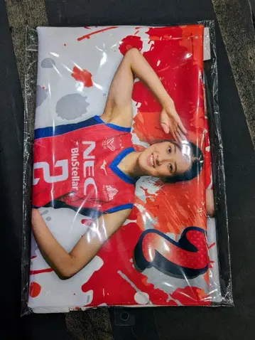 사토 요시노 배구 플레이어 타월 NEC 레드 로케츠