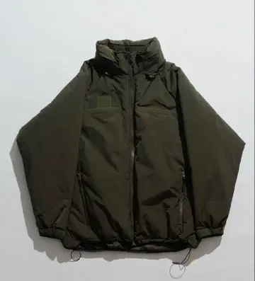 Kutir 충전솜 스탠드넥 밀리터리 블루종