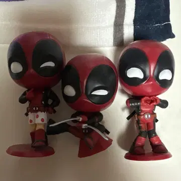 데드풀 피규어 3체 세트