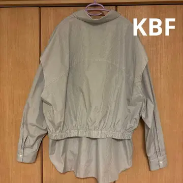 KBF 스트라이프 백 레이어드 셔츠