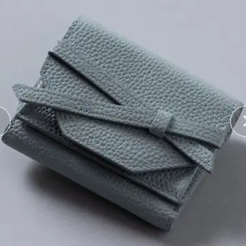 [ TOV ] 미니 지갑 3단 폴더형 지갑 색스 블루