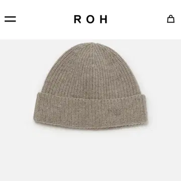 ROH SEOUL CLASSIC KNIT BEANIE 비니 베이지