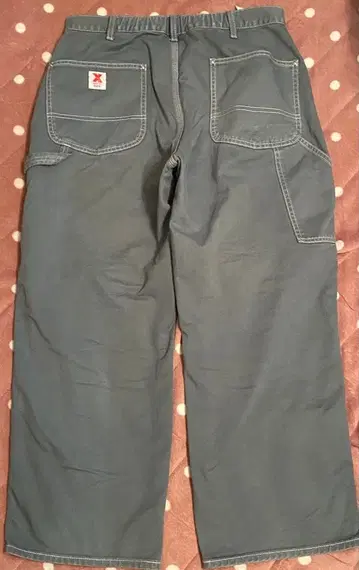 Lee 페인터 팬츠 카키 와이드