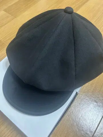 [ CA4LA ] 챙 절개 천연 가죽 헌팅 캡 [ 카시라 ]