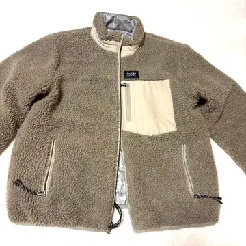 TAION 베이지 플리스 자켓