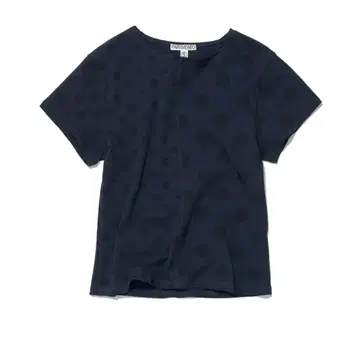 PARTIMENTO WOMEN 도트 T셔츠 (네이비) M사이즈