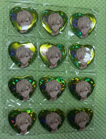 18TRIP 하트 캔뱃지 쿠라쿠마 시오 12개