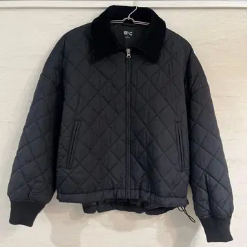 유니클로 C 퍼프테크 블루종 퀼팅