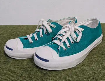 [ 새상품급 ] 컨버스 잭 파셀 23.0cm 터콰이즈 그린 스웨이드
