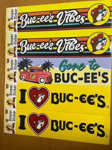 벅키즈 오리지널 범퍼 스티커 5개 세트