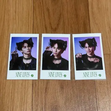 초특급 NINE LIVES 미니 사진 타쿠야