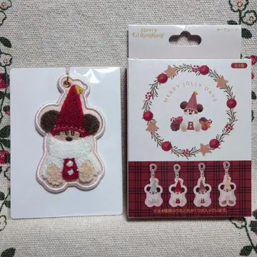 디즈니 릴린린 키체인 빨간색 크리스마스 2025