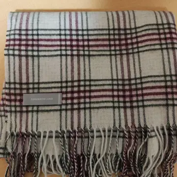 TOMORROWLAND 체크 무늬 스톨