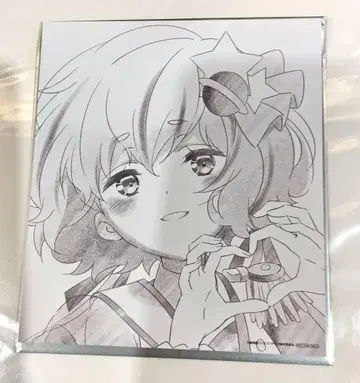 좀비랜드 사가 입장객 혜택 그려낸 미니 색지풍 카드 콘노 준코