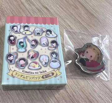 귀멸의 칼날 랜덤 핀 배지 렌고쿠 쿄쥬로