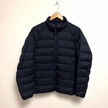 단종 울트라 라이트 다운 자켓 3D 컷 블랙 남성용 L