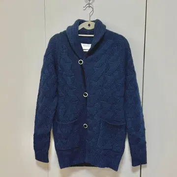 [ 에디피스 ] EDIFICE 네이비 니트 가디건X