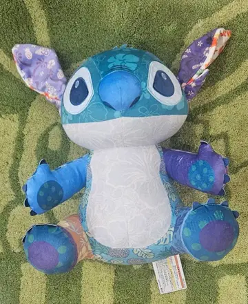 스티치 봉제 인형 하이비스커스 디즈니 택 포함