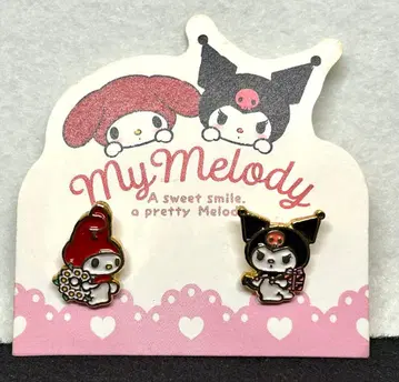 마이멜로디 쿠로미 귀걸이