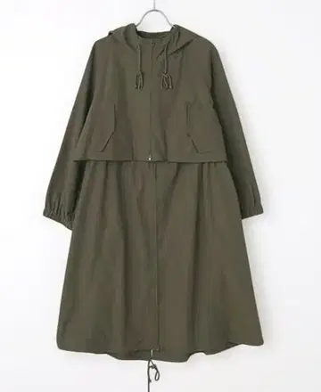 tabasa voyage 3way 나일론 타슬 발수 코트 M-L 카키