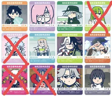 후지마루 리츠카는 모른다 아크릴 카드