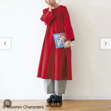 써니클라우드 리틀 미이 빨간색 원피스 M사이즈