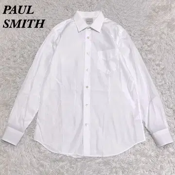 새상품급 폴스미스 긴팔 드레스셔츠 M 화이트