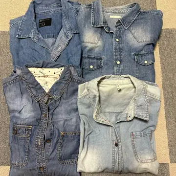 데님 셔츠 묶음 판매