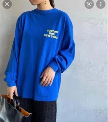 더 신존 로고 티셔츠 풀오버 CUSTOM BOB T