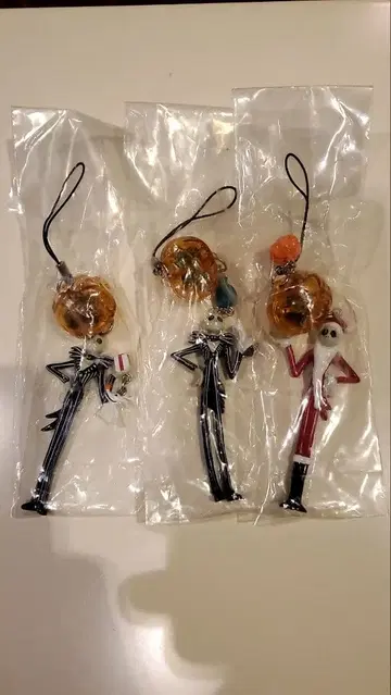 나이트메어 비포 크리스마스 잭 스트랩 3개 세트